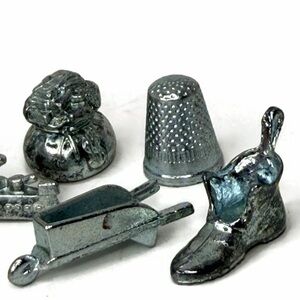 Monopoly Replacement Game Tokens Lot of 7